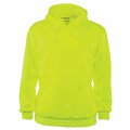 Game Workwear The Solid Hi-Vis Hoodie, Yellow, Size 5X 8210